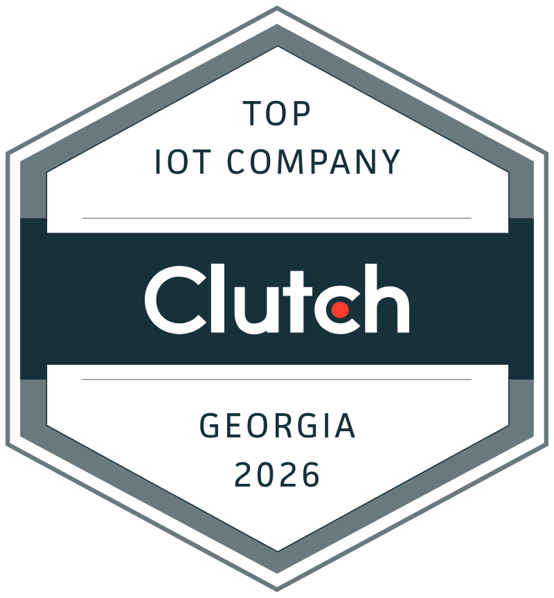 Clutch 2026 Top IoT Company Award in Georgia earned by AKDev Group